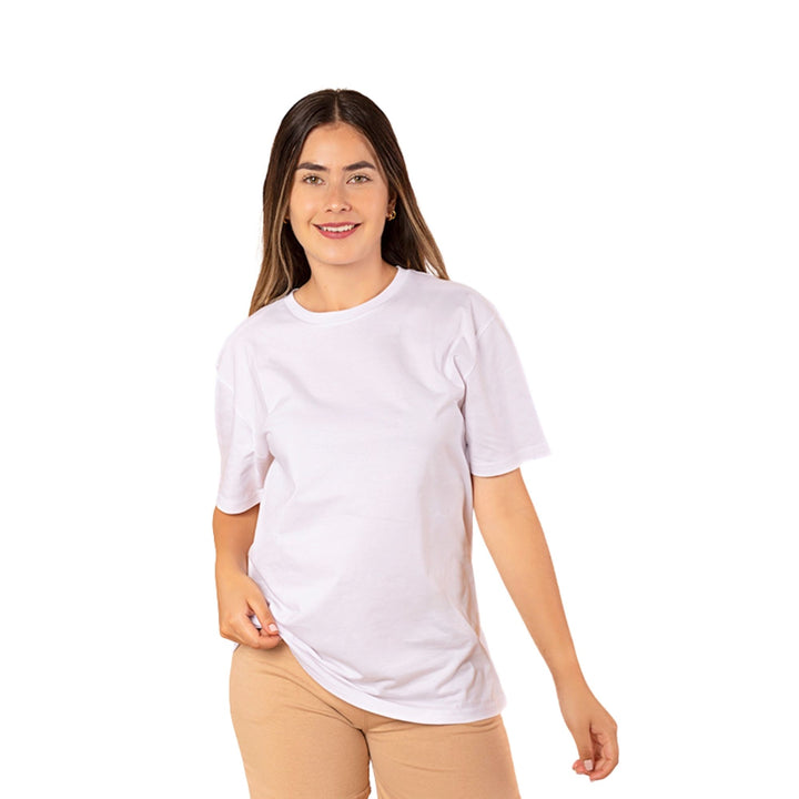 Polo Básico Manga corta Oversize Mujer