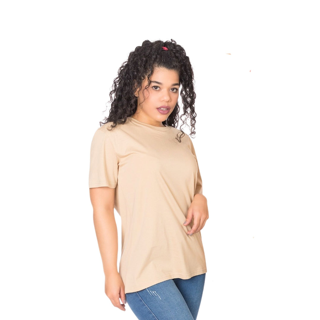 Polo Básico Manga corta Oversize Mujer