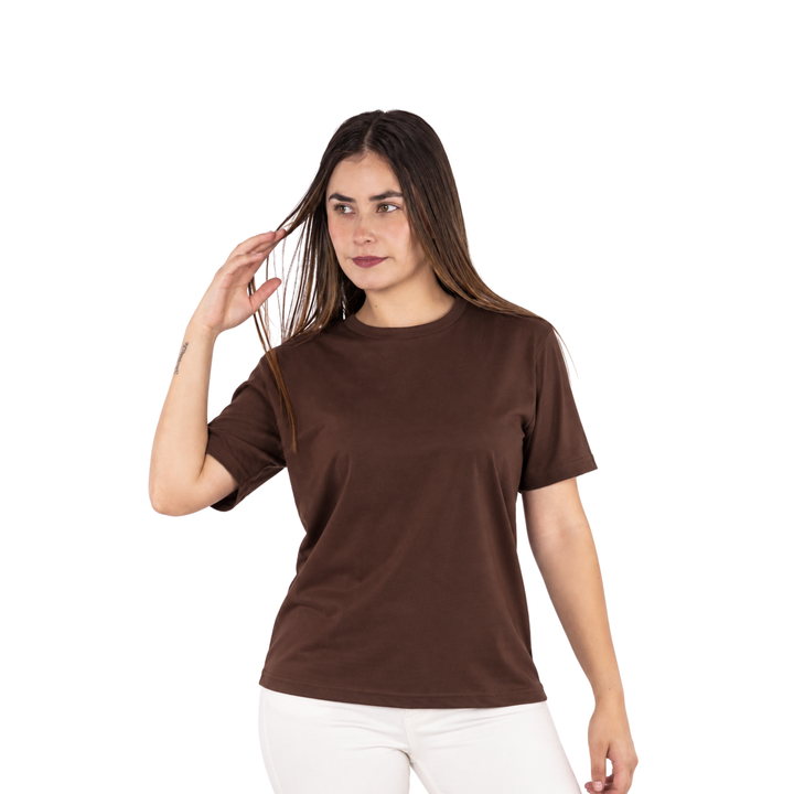 Polo Básico Manga corta Oversize Mujer