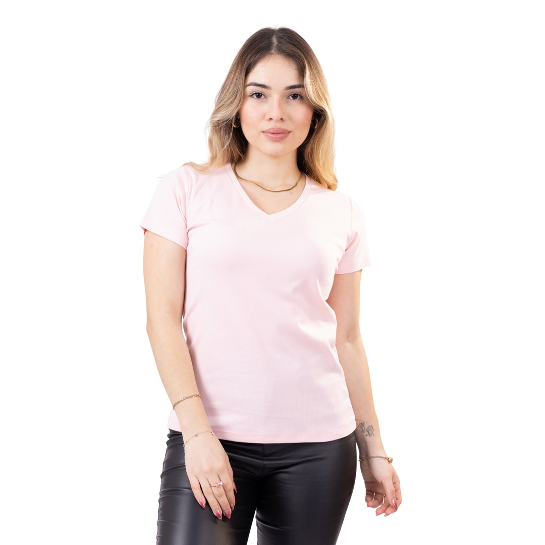 Polo Cuello V Pima Algodón Alba