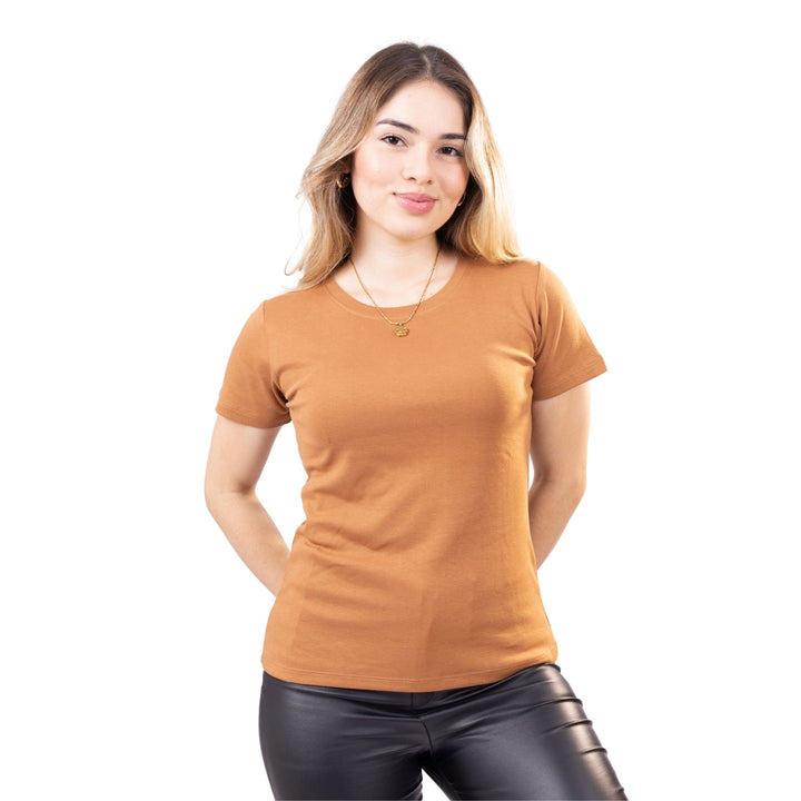 polo color toffee para dama