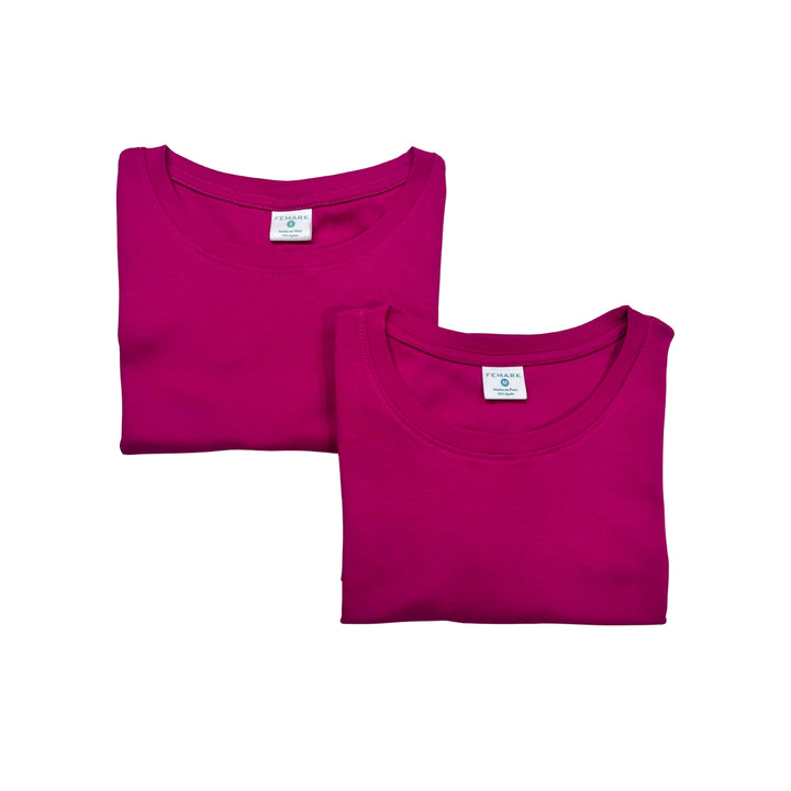 polo color magenta para mujer